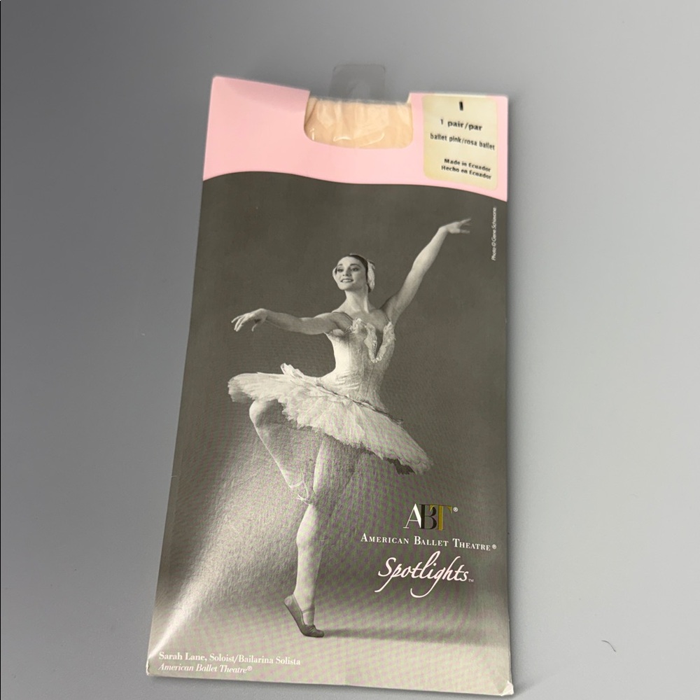 American Ballet Theatre Spotlights Ballet Tights Size Large NEW‎